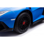 Elektrické autíčko Lamborghini XXL - 200W 24V - dvojmiestne - modré